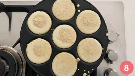 Pancake avena e yogurt - p8