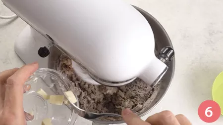 Pane al cioccolato - Passaggio 6