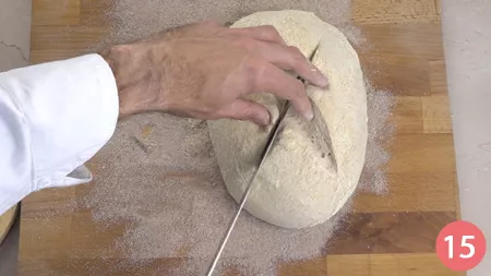 Pane con lievito madre - Passaggio 15