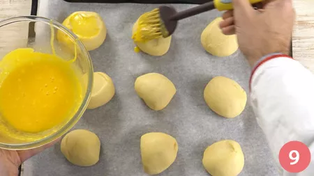 Pane per hamburger (Burger Buns) - Passaggio 9