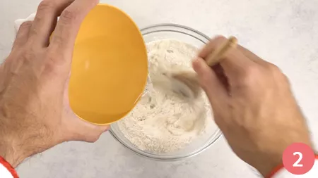 Pane fatto in casa senza impasto - Passaggio 2