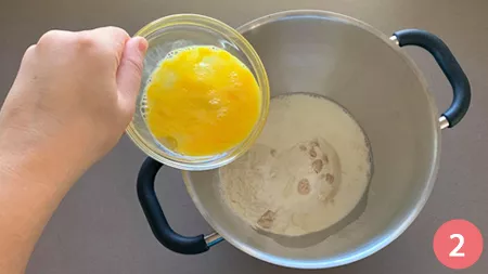 Panettone salato farcito - Step 2