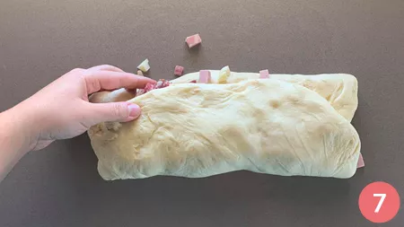 Panettone salato farcito - Step 7