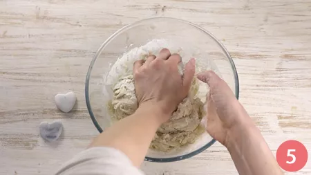 Panini all'olio da buffet - Passaggio 5