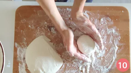 Panini per hamburger senza glutine - Step10