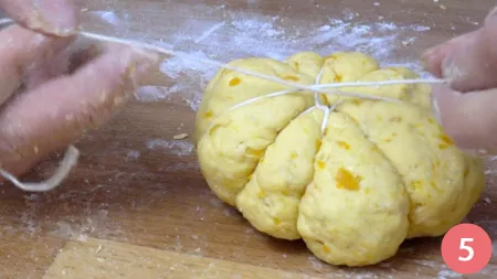 Panini alla zucca senza lievitazione - P5