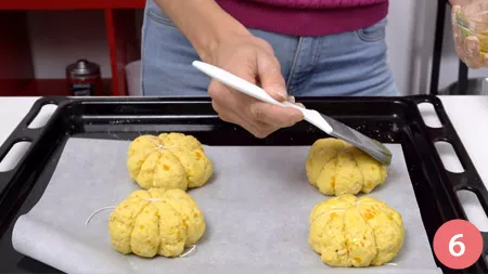 Panini alla zucca senza lievitazione - P6