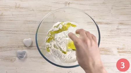 Panini all'olio da buffet - Passaggio 3