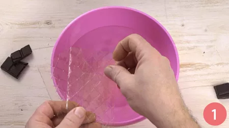 Panna cotta al cioccolato - Passo 1