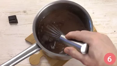 Panna cotta al cioccolato - Passo 6