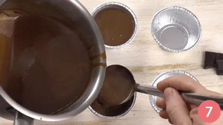 Panna cotta al cioccolato - Passo 7