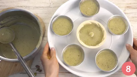 Panna cotta al pistacchio - p8
