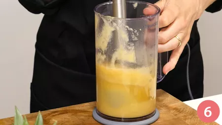 Panna cotta alla Piña Colada - Passaggio 6