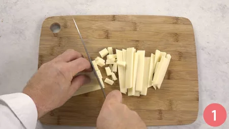 Parmigiana di patate - Passaggio 1