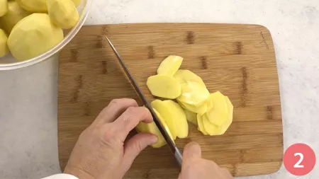Parmigiana di patate - Passaggio 2