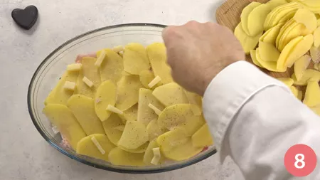 Parmigiana di patate - Passaggio 8