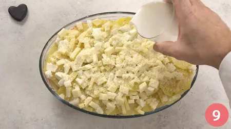 Parmigiana di patate - Passaggio 9