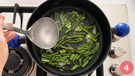 Pasta agli asparagi e salmone - P4