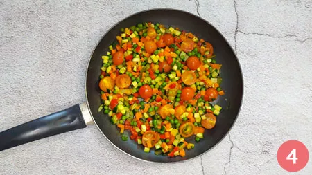 Pasta al forno con verdure - P4