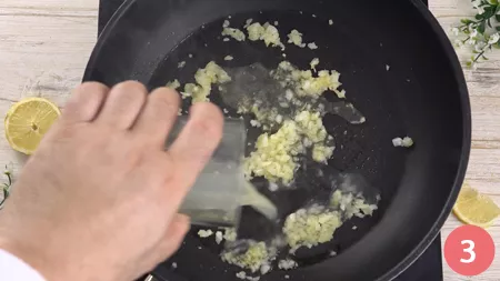 Pasta al limone e gamberetti - Passaggio 3