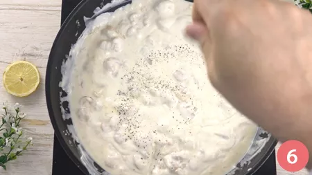 Pasta al limone e gamberetti - Passaggio 6