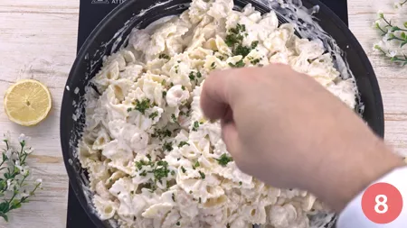 Pasta al limone e gamberetti - Passaggio 8