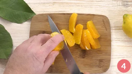 Pasta al pesto di agrumi - Passo 4