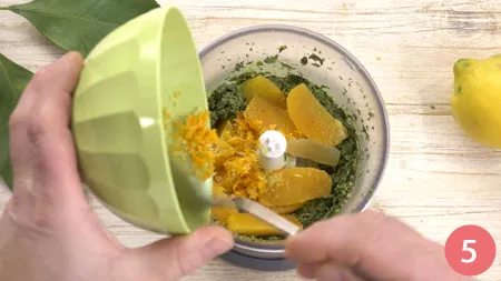 Pasta al pesto di agrumi - Passo 5