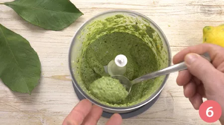 Pasta al pesto di agrumi - Passo 6