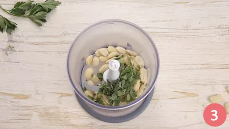 Pasta al pesto di melanzane - Passaggio 3