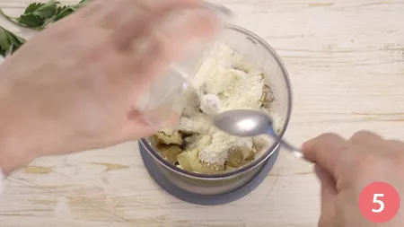 Pasta al pesto di melanzane - Passaggio 5