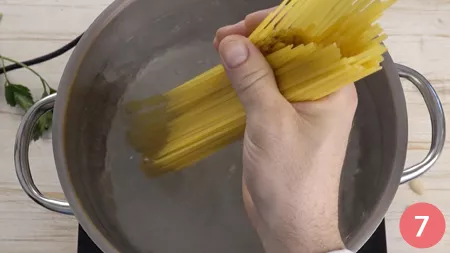 Pasta al pesto di melanzane - Passaggio 7