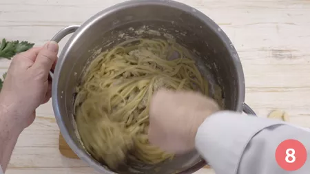 Pasta al pesto di melanzane - Passaggio 8