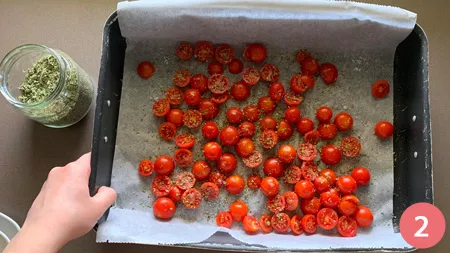 Pasta al pesto di pomodorini arrosto - p2