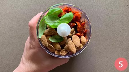 Pasta al pesto di pomodorini arrosto - p5