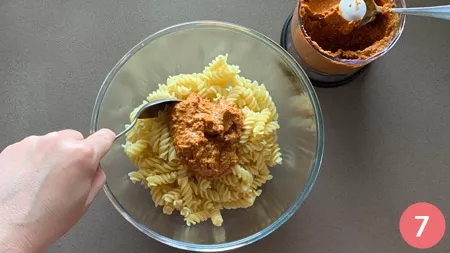 Pasta al pesto di pomodorini arrosto - p7