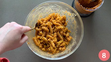 Pasta al pesto di pomodorini arrosto - p8