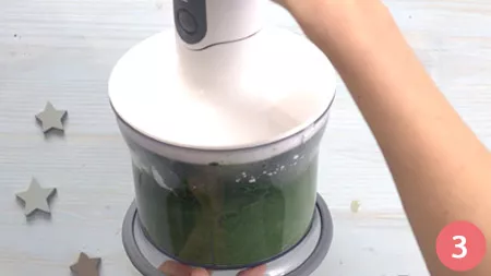 Pasta al pesto di spinaci, speck e ricotta - Passaggio 3