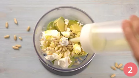 Pasta alla crema di avocado e salmone - Passaggio 2