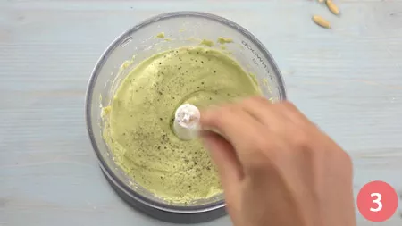 Pasta alla crema di avocado e salmone - Passaggio 3