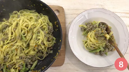 Pasta broccoli e salsiccia - Passo 8