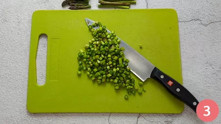 Pasta con asparagi e salsiccia - p3