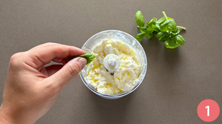 Pasta con burrata pomodori secchi - p1