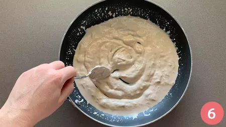 Pasta con crema di acciughe - p6