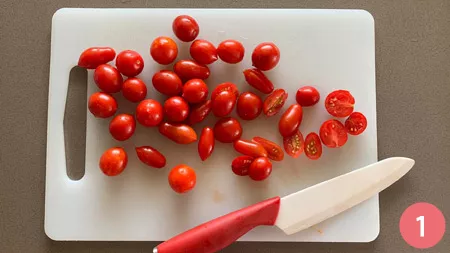 Pasta con i gamberetti - P1