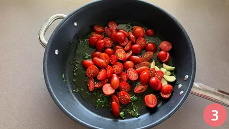 Pasta con i gamberetti - P3
