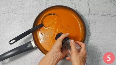 Pasta con i peperoni - P5