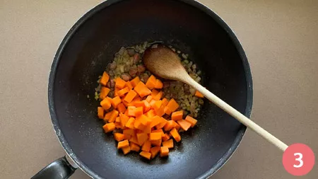 Pasta con la zucca - Passaggio 3