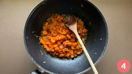 Pasta con la zucca - Passaggio 4