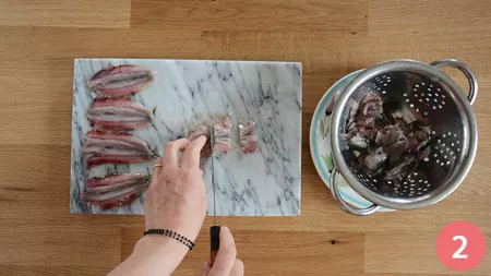 Pasta con le sarde - p2